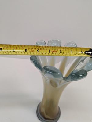 Vintage Decorative Hand Blown Murano Style Glass Vase #29