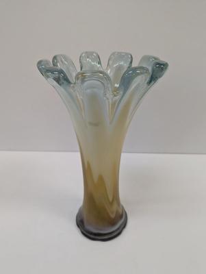 Vintage Decorative Hand Blown Murano Style Glass Vase #29