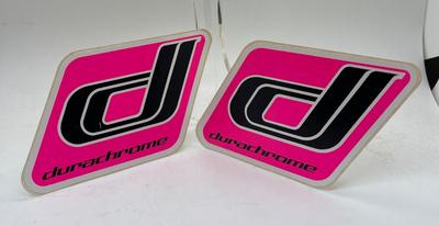Vintage Automotive Equipment Stickers - Durachrome
