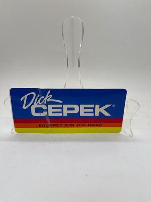 Vintage Automotive Equipment Sticker - Dick Cepek