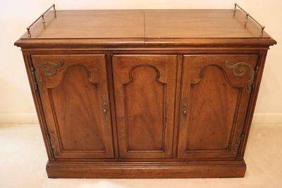 HICKORY Solid Walnut Slide Top Server Buffet