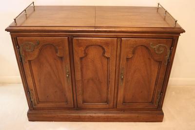 HICKORY Solid Walnut Slide Top Server Buffet