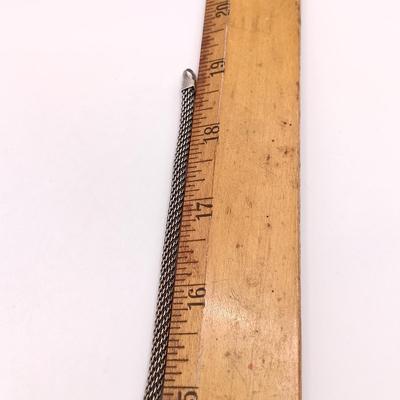 LOT 2: Midas 925 Designer Ring with 14K Accents, Sterling Heart Earrings & 925 Italy Sterling Chain and Slide Pendant with Lapis...