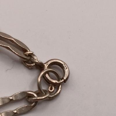 LOT 5: Vintage GW 925 Sterling Chunky Puffy Link Abstract Modernist Statement Necklace 68g