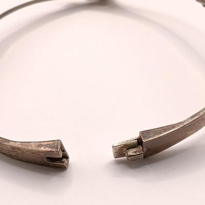 LOT 11: Vintage Taxco 925 Mexico Hinged Choker 103.6g