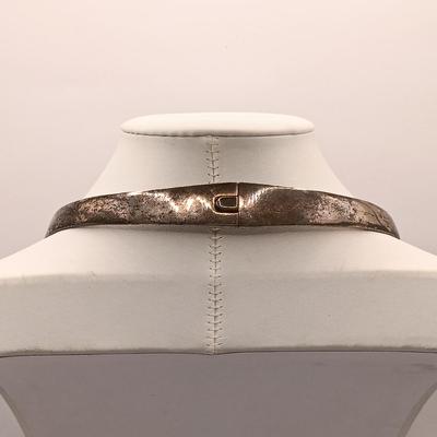 LOT 11: Vintage Taxco 925 Mexico Hinged Choker 103.6g