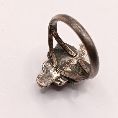 LOT 13: JCM 925 Sterling Mauritius Puffy Heart Necklace, 925 Sterling Pendant on Leather Cord with 925 Clasp & Mexico Silver-Tone...