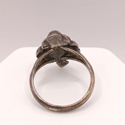 LOT 13: JCM 925 Sterling Mauritius Puffy Heart Necklace, 925 Sterling Pendant on Leather Cord with 925 Clasp & Mexico Silver-Tone...