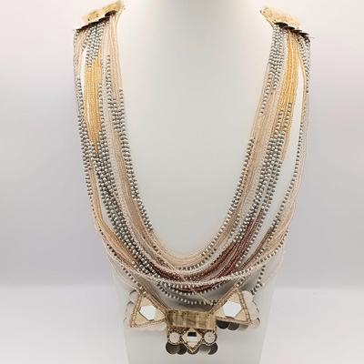 LOT 14: Collection of Feaux Pearl Costume Necklaces