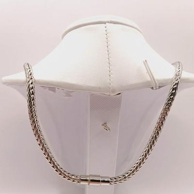 LOT 17: Silver-Tone Necklace with Garnet-Tone Stone, Chicos Circle Necklace, Style & Co Watch & More