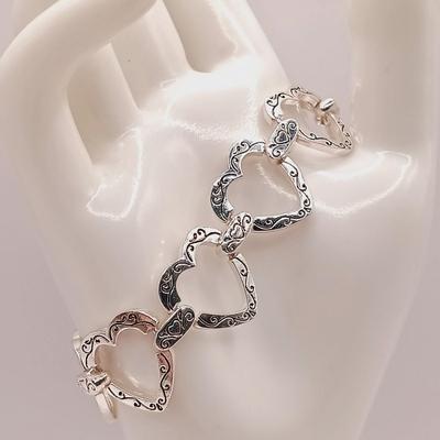 LOT 17: Silver-Tone Necklace with Garnet-Tone Stone, Chicos Circle Necklace, Style & Co Watch & More