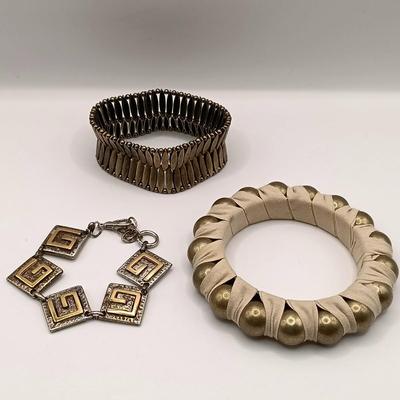 LOT 19: Alva Studios Museum Reproductions Catfish Brooch, Stone and Metal Bead Necklace, Anthropologie Tassel Necklace & More