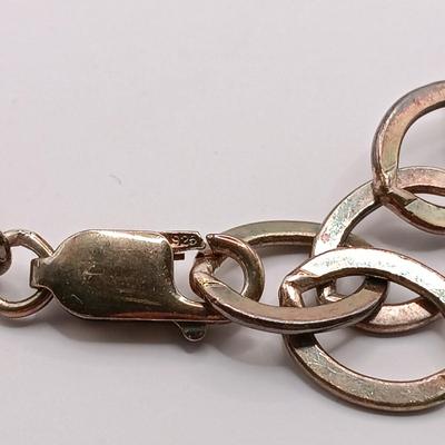 LOT 25: Feaux Pearl and Metal Tassel Necklace, Glass and Metal Fringe Necklace, Chain Necklace with 925 Clasp and Link & More