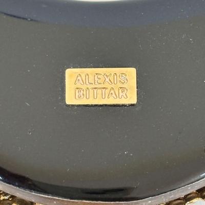 LOT 59: Lydell NYC Layered Multi Strand Beaded Necklace, Alexis Bittar Lucite Collar Necklace, BR Gold-tone/Faux Pearls & JS Floral...