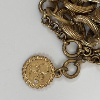 LOT 59: Lydell NYC Layered Multi Strand Beaded Necklace, Alexis Bittar Lucite Collar Necklace, BR Gold-tone/Faux Pearls & JS Floral...