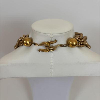 LOT 61: Anthropologie Pam Hiran Silver Bib Necklace Turquoise & Rose Beaded Necklace, Anthropologie Pam Hiran Brass/Pearl Stone Bib...