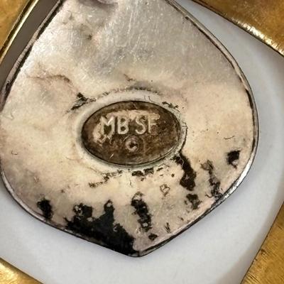 LOT 63: Vintage Moroccan Pendant Necklace w/Unique Green Stone, Pottery Bead Necklace w/Matching Earrings, Pierced Earring Collection...