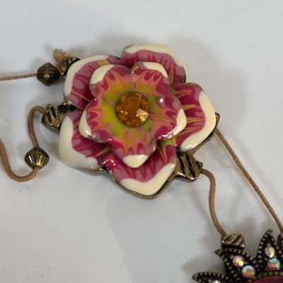 LOT 69: Betsy Johnson Collection: Necklaces & Bracelet (needed to be re-strung)