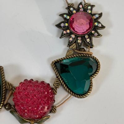 LOT 69: Betsy Johnson Collection: Necklaces & Bracelet (needed to be re-strung)