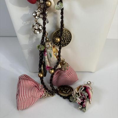 LOT 69: Betsy Johnson Collection: Necklaces & Bracelet (needed to be re-strung)
