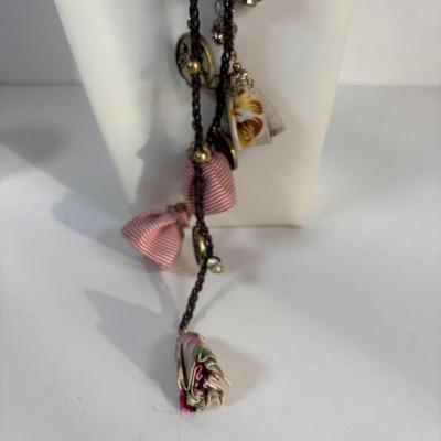 LOT 69: Betsy Johnson Collection: Necklaces & Bracelet (needed to be re-strung)