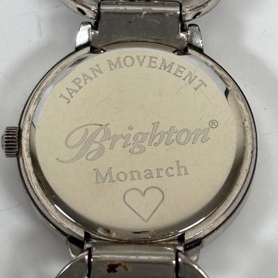 LOT 72: Brighton Ladies Watch, Necklace w/Heart Pendant & More