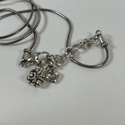 LOT 72: Brighton Ladies Watch, Necklace w/Heart Pendant & More