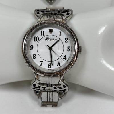 LOT 72: Brighton Ladies Watch, Necklace w/Heart Pendant & More