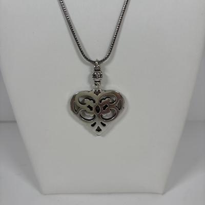 LOT 72: Brighton Ladies Watch, Necklace w/Heart Pendant & More