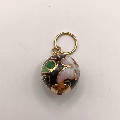 LOT 138: Vintage 925 Sterling Moonstone Pendant, 925 Multi-Gemstone Pendant, Cloisonne Enamel Bead & More