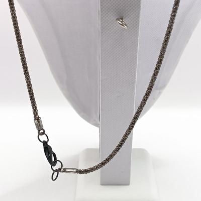 LOT 140: Purple and White Bead Necklace with Italy 925 Clasp and Other Fashion Necklaces