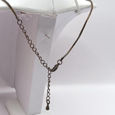 LOT 140: Purple and White Bead Necklace with Italy 925 Clasp and Other Fashion Necklaces