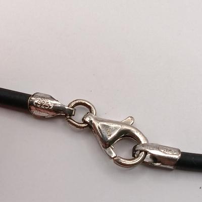 LOT 140: Purple and White Bead Necklace with Italy 925 Clasp and Other Fashion Necklaces