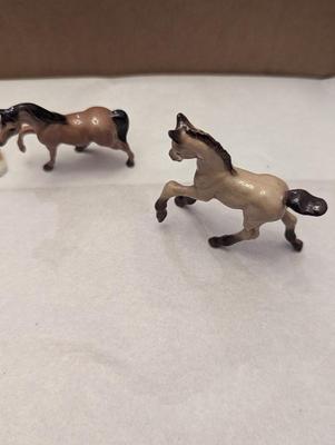 Vintage Miniature Porcelain Horses