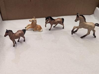 Vintage Miniature Porcelain Horses