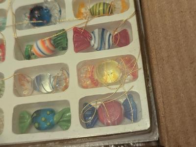 Hand Blown Miniature Glass Candy Ornaments #21