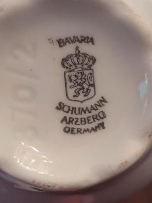 Vintage Schumann Arzberg Royal Albert Hand Engraving Sheraton Victoria Czechoslovakia China Dishes