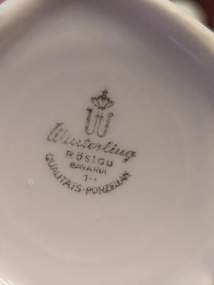 Vintage Winterling Alka Western Germany Crown Mitierteich Bavaria Hutschenreuther Selb Lhs China