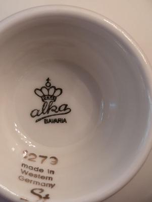 Vintage Winterling Alka Western Germany Crown Mitierteich Bavaria Hutschenreuther Selb Lhs China