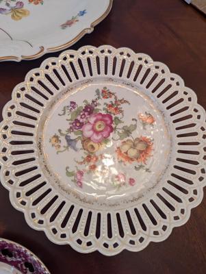 Vintage China Plates Schlottenhof Arzber