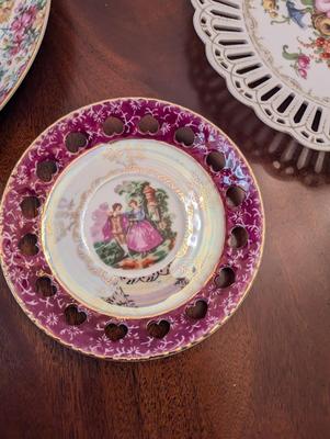 Vintage China Plates Schlottenhof Arzber