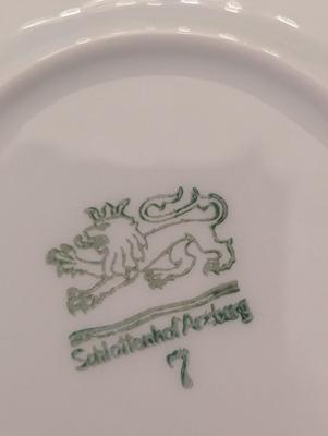 Vintage China Plates Schlottenhof Arzber