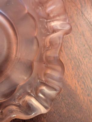 Vintage Glass Decor Phoenicia Crystal Made In Israel Candy Dishes & Glasses