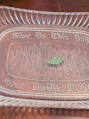 Waterford Crystal Ruby West Moreland Candle Holders Anchor Hocking Emerald Green Bowl Green Etched Bowl Crystal Serving Tray "Give...