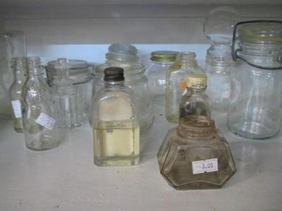 Vintage Glass Bottles