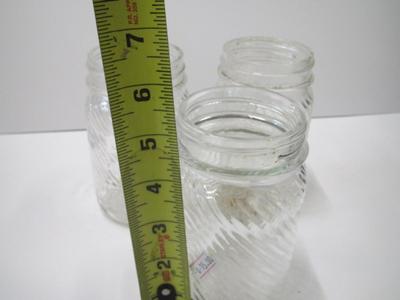 Jumbo Peanut Butter Glass Jar
