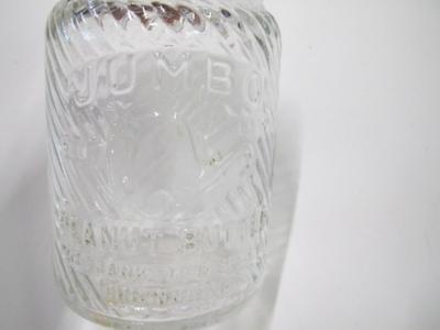Jumbo Peanut Butter Glass Jar