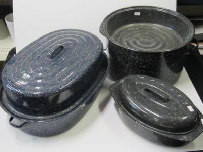 Enamelware Roasting Pans