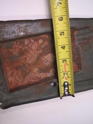 Oasis Vintage Advertising Sign No Thermometer Approx 13 1/2" x 6"