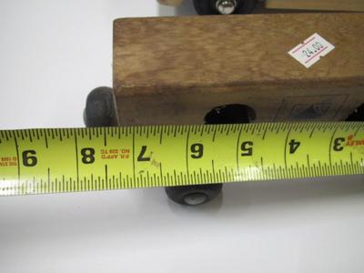 Solid Wood Car & Trailer